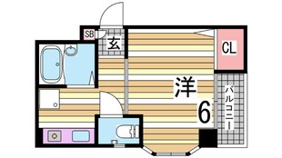 ヴェルビュ桜町の物件間取画像